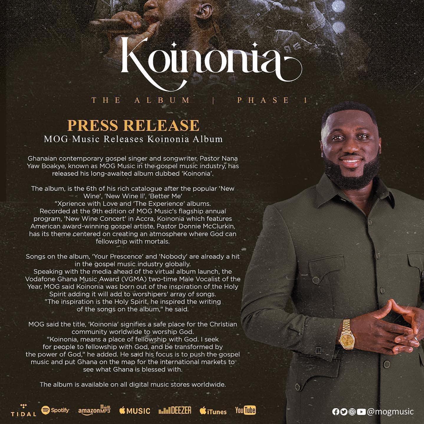 MoGmusic- Koinonia www.gospelxyz.com